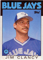 1986 Topps Baseball Cards      412     Jim Clancy